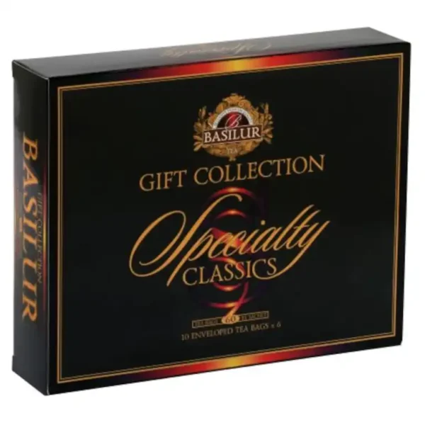 opakowanie herbaty basilur specialty classics, gift box